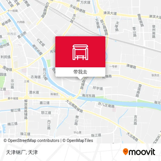 天津钢厂地图