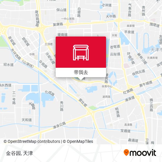 金谷园地图