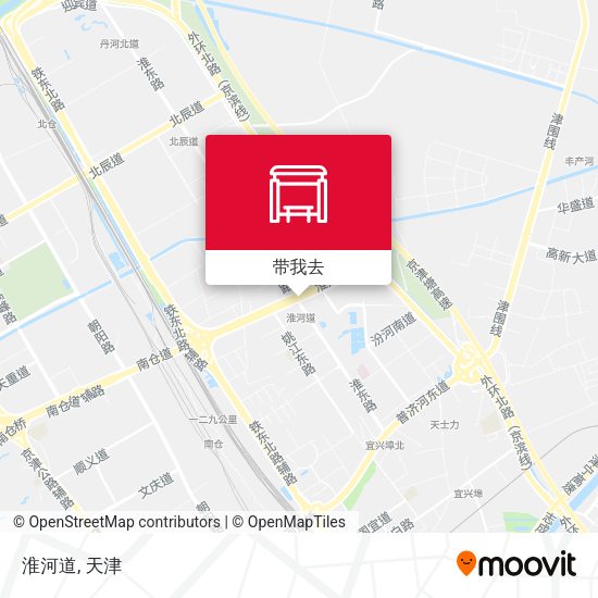 淮河道地图