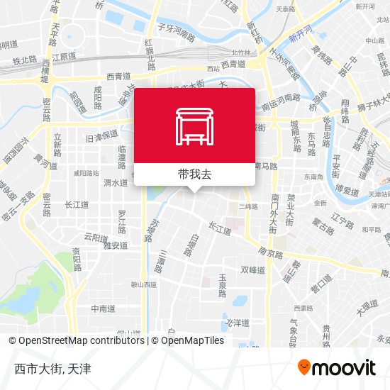 西市大街地图