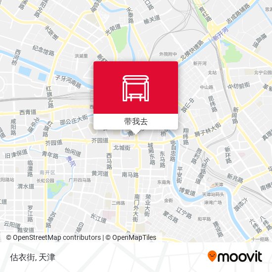 估衣街地图