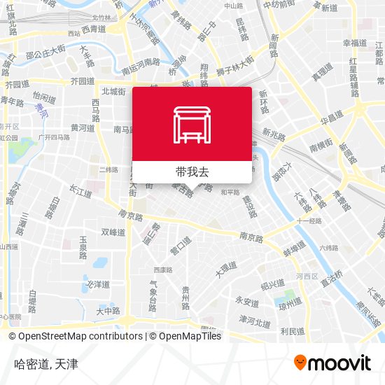 哈密道地图