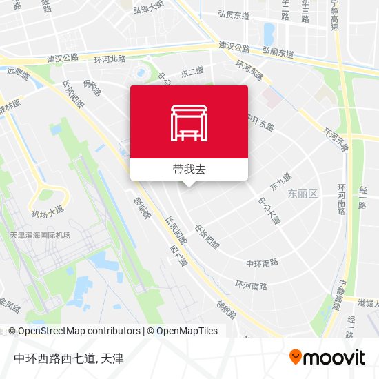 中环西路西七道地图