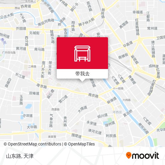山东路地图