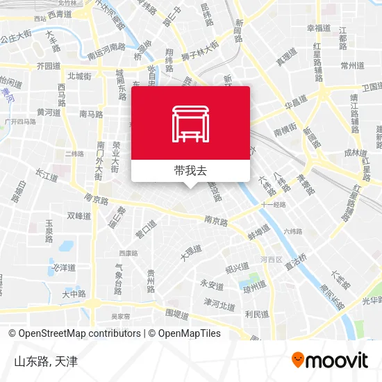 山东路地图