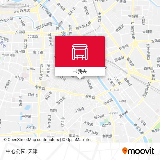 中心公园地图