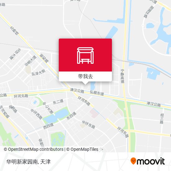 华明新家园南地图