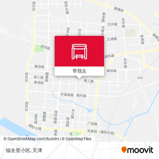 福全里小区地图