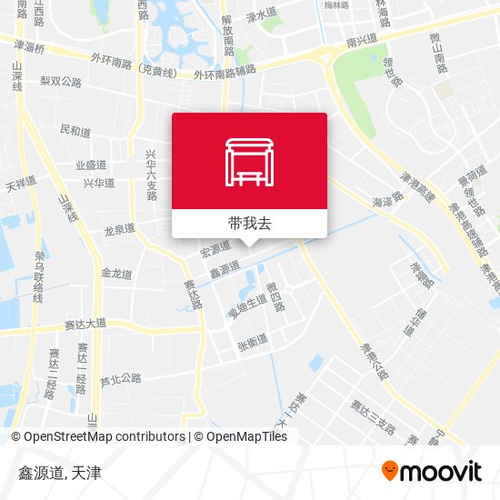 鑫源道地图