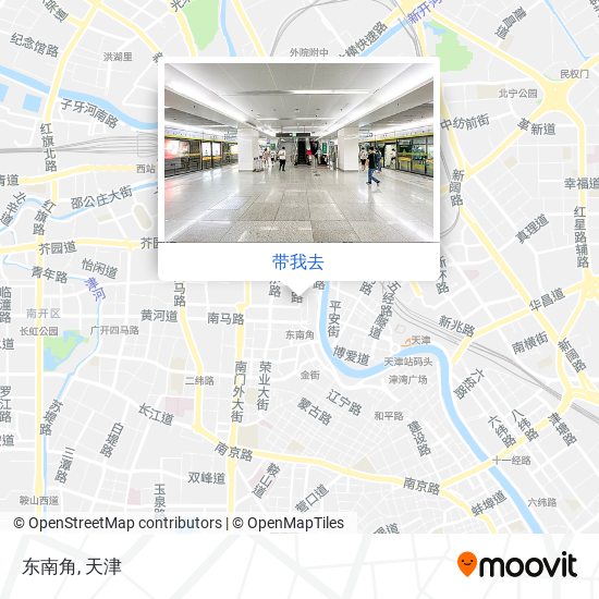 东南角地图