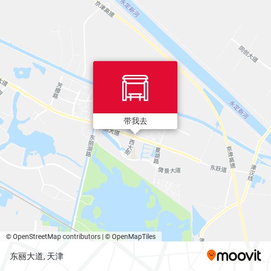 东丽大道地图