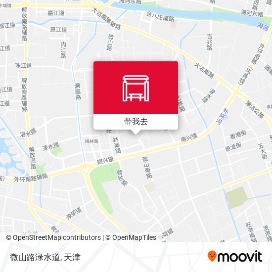微山路渌水道地图