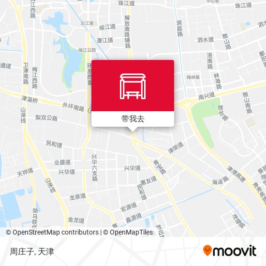 周庄子地图