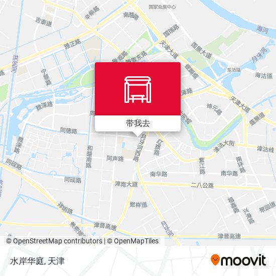 水岸华庭地图