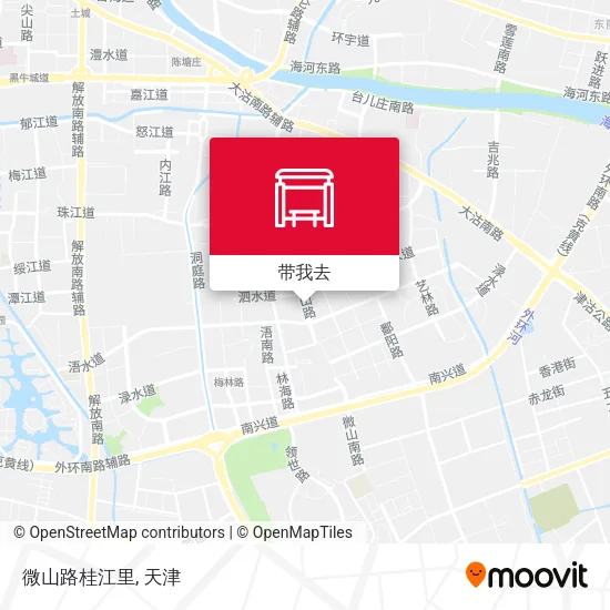 微山路桂江里地图