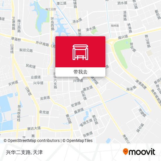 兴华二支路地图