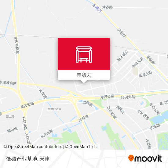 低碳产业基地地图