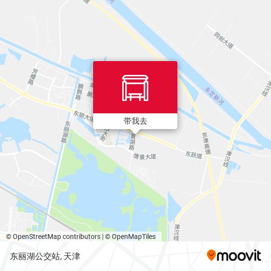 东丽湖公交站地图