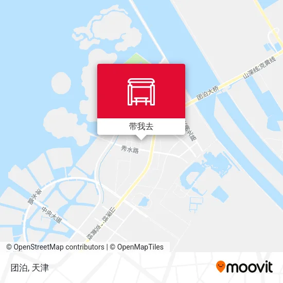 团泊地图