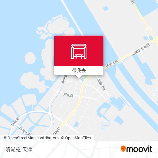听湖苑地图