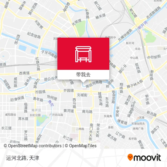 运河北路地图