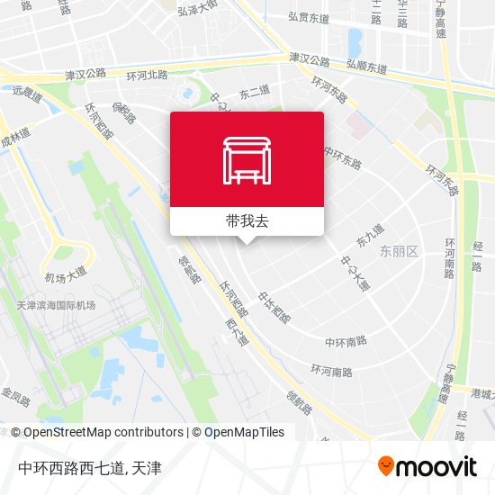 中环西路西七道地图