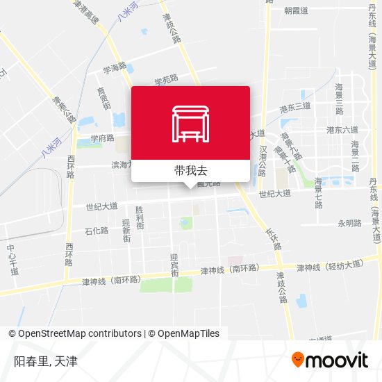 阳春里地图