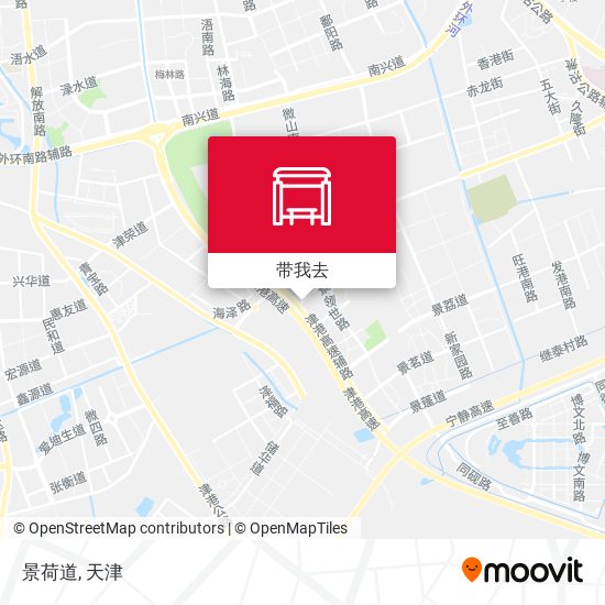 景荷道地图