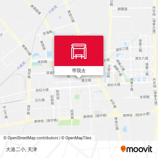大港二小地图