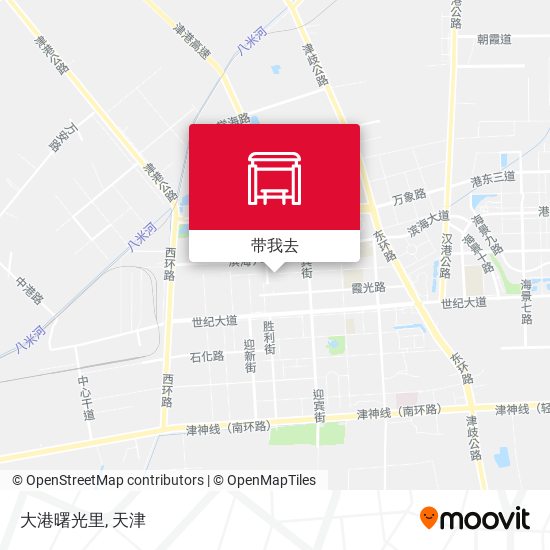 大港曙光里地图