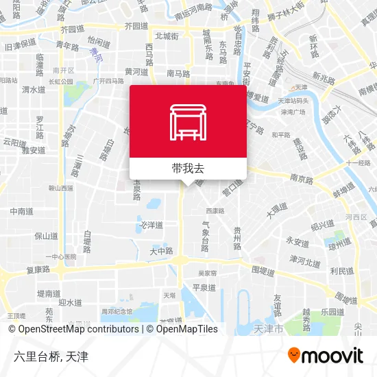 六里台桥地图