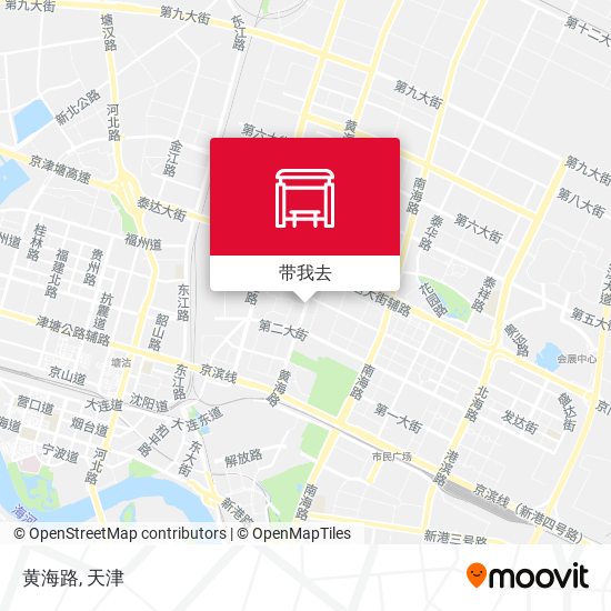 黄海路地图
