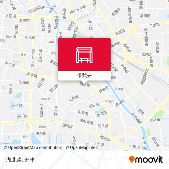 湖北路地图