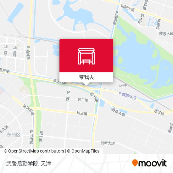 武警后勤学院地图