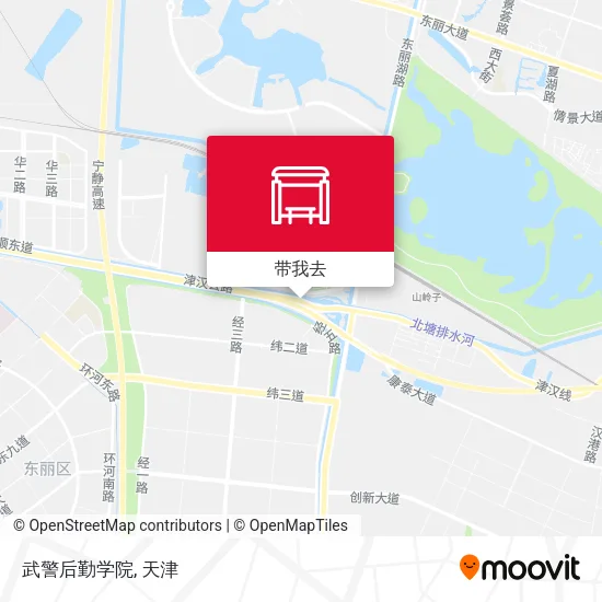 武警后勤学院地图