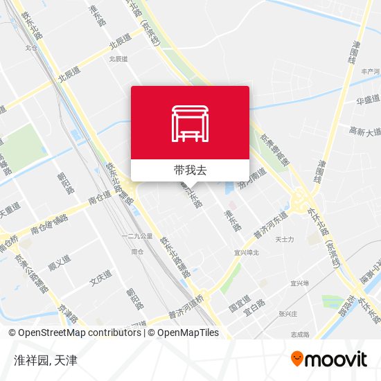 淮祥园地图