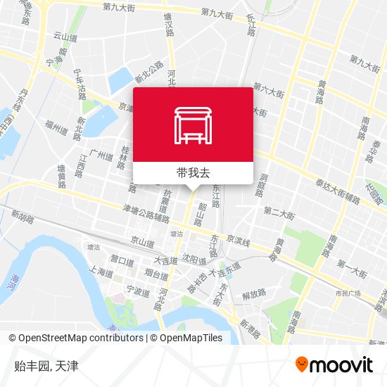 贻丰园地图