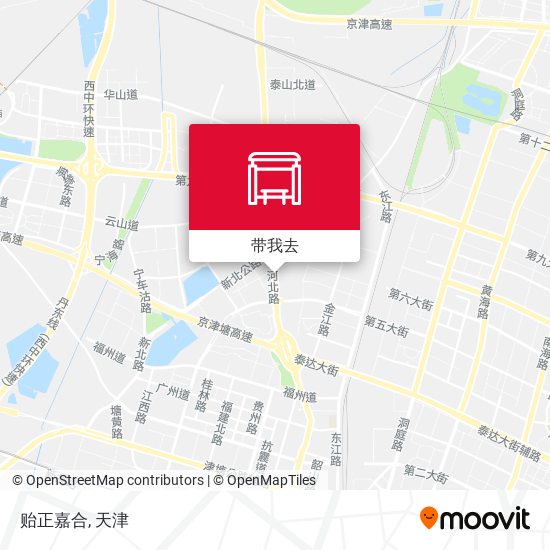 贻正嘉合地图