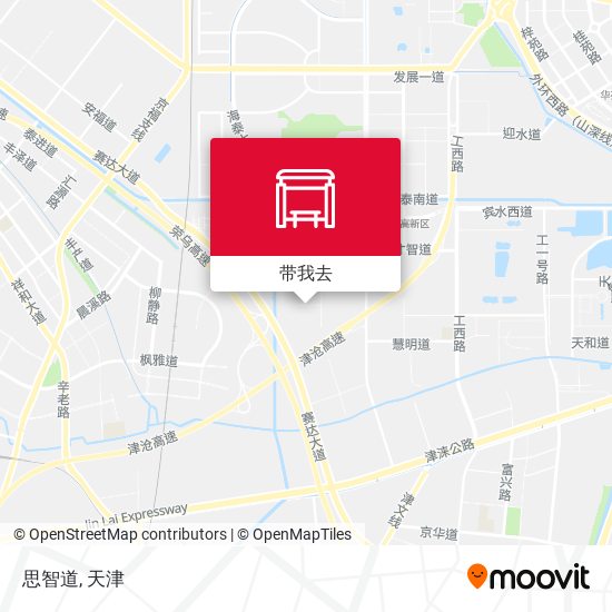 思智道地图