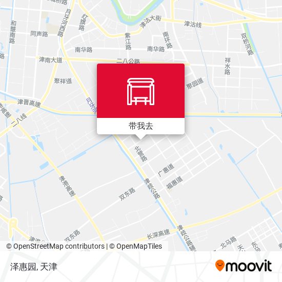 泽惠园地图