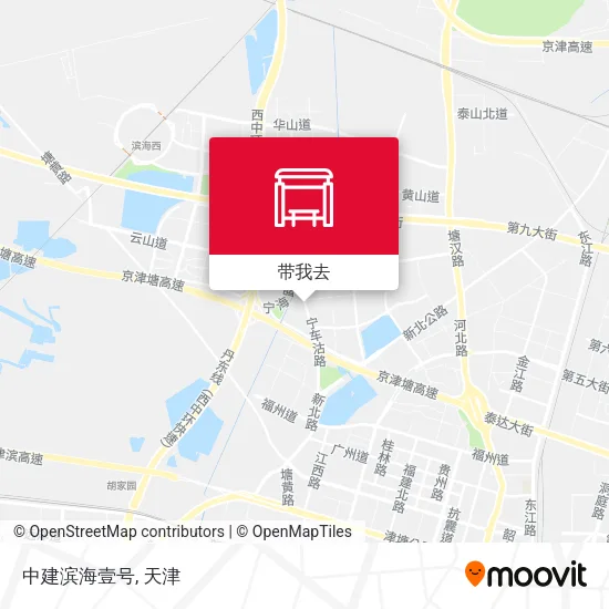 中建滨海壹号地图