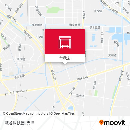 慧谷科技园地图