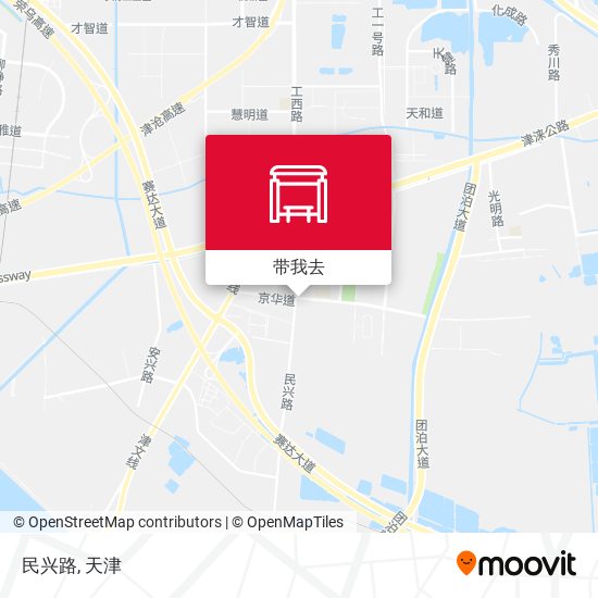 民兴路地图