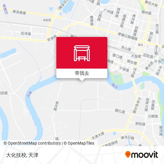大化技校地图