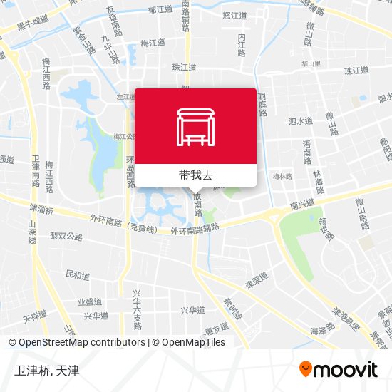 卫津桥地图