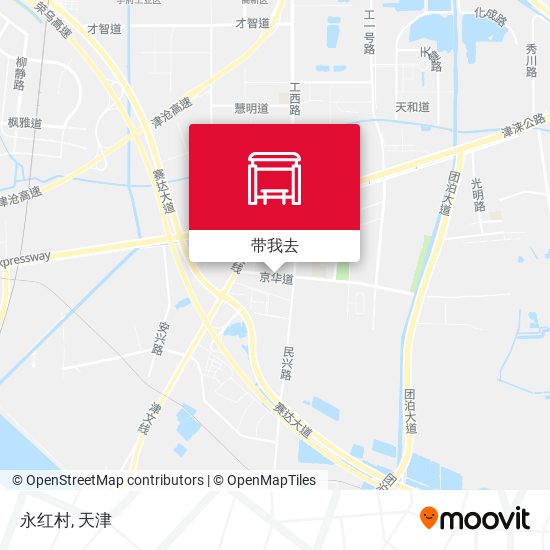 永红村地图