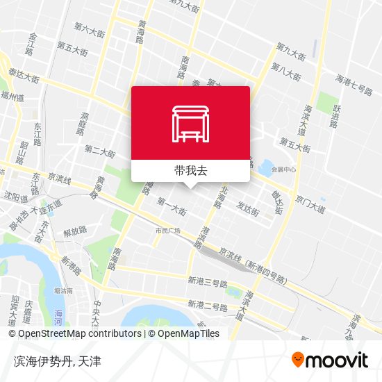 滨海伊势丹地图