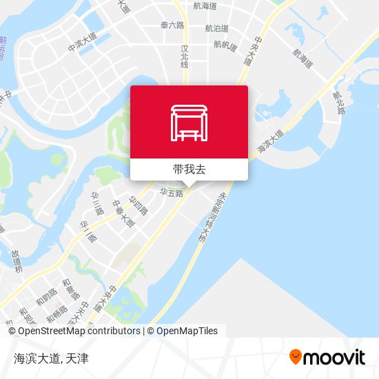 海滨大道地图