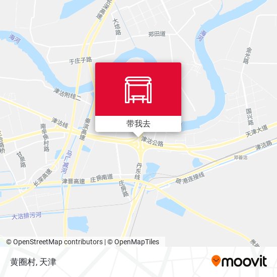 黄圈村地图