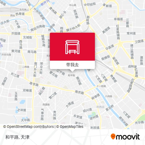 和平路地图